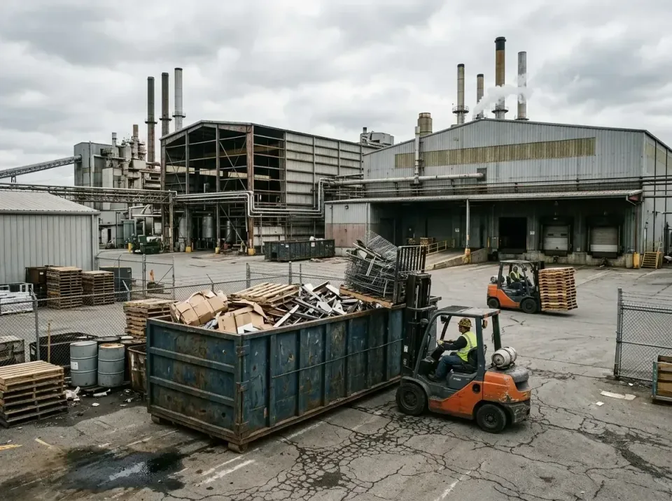 industrial-factory-scrap-conta-003 — frequently asked questions, Cheap Roll-off Dumpster Rentals in New Carlisle, OH